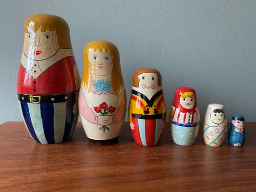 Wooden russian nesting doll - russian,