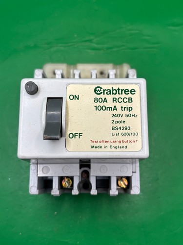 Crabtree 628 100 - 80a, 100ma