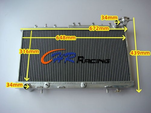 Aluminum radiator for - for, nissan