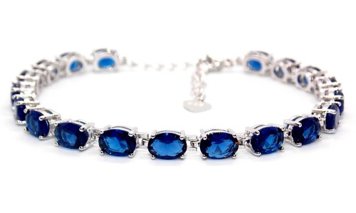Silver blue sapphire 02ct - silver, 24.02ct