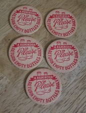 cardboard milk bottle tops