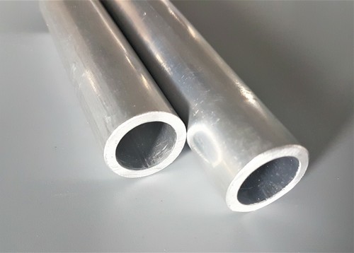 Aluminium round tube - round, 1"