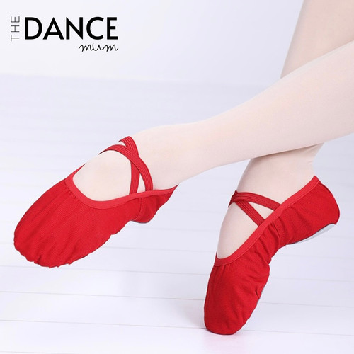 Ballet shoes canvas split - ballet,