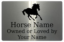 Custom personalised horse name - custom,