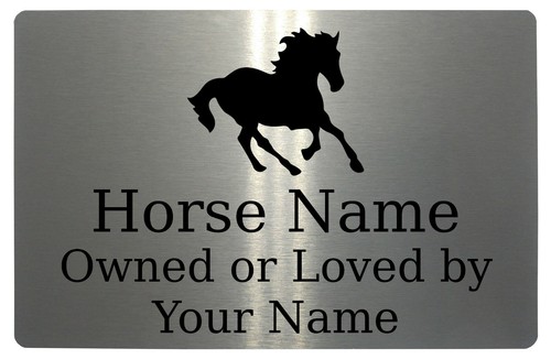 Custom personalised horse name - personalised,