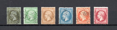 France 1862 old set - , napoleon