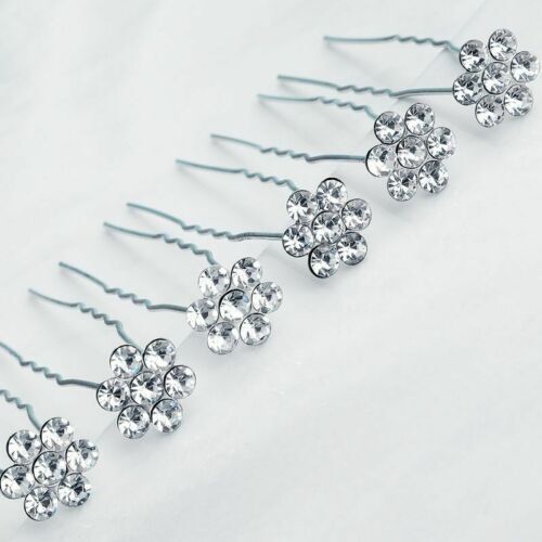 Diamante bridal hair - bridal,