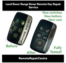 Car key repair service for Jaguar XF XJ XE XK 5 button remote case cover fob