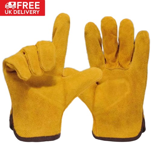 Welding gloves short - short, cuff