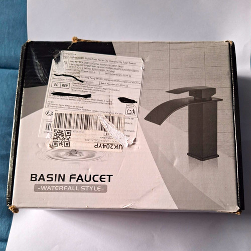 Waterfall matte black basin - matte,