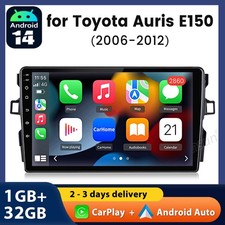 Android14 Head Unit Carplay For Toyota Auris E150 2006-2012 Stereo Radio GPS SWC