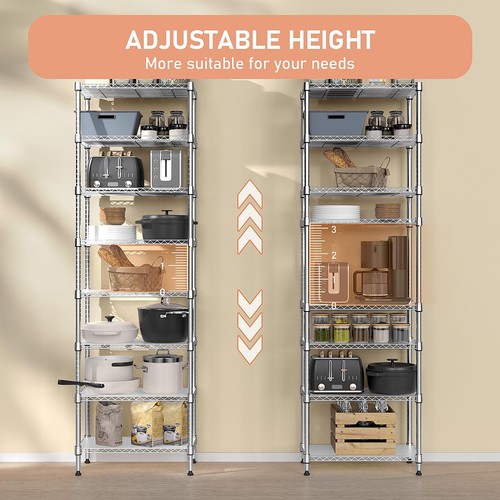 Tier wire shelf shelving - 8,