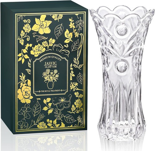 30cm glass crystal vase - 30cm,