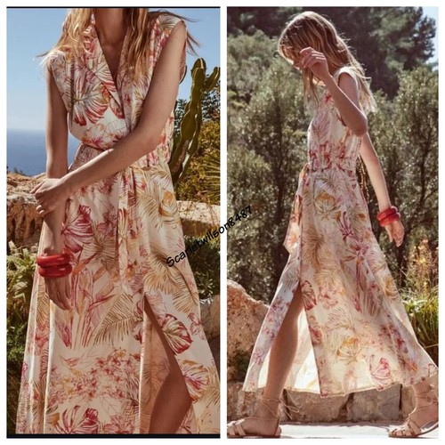 Zara linen maxi - zara,
