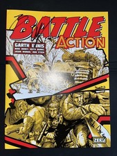 Battle Action Issue Zero 2000ad signed Garth Ennis & Keith Burns +2 May ’23