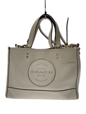COACH Tote Bag WHT from Japan