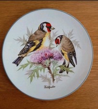 Royal Grafton GOLDEN FINCHES British Birds Collector's Plate Bone China
