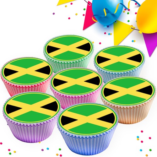 Jamaica jamaican flags - jamaica, edible