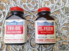 Old Stock Birchwood Casey Tru-Oil Gun Stock Finish & Box FREE UK P&P 