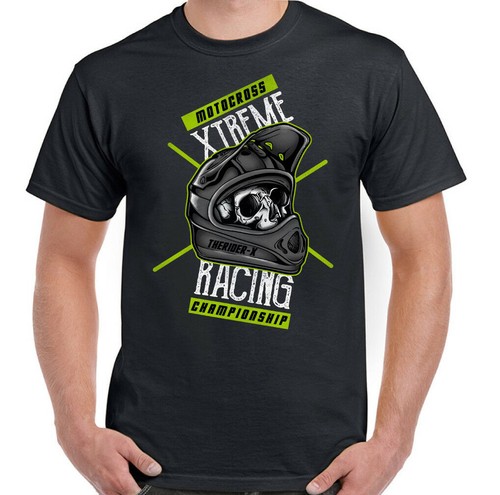 Motocross extreme skull mens - extreme,