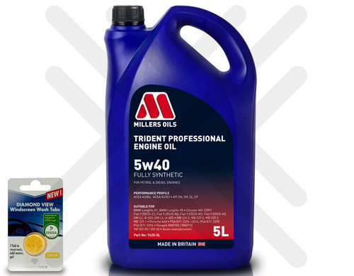 Millers oils trident - trident, 5w-40