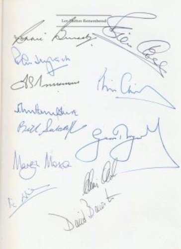 Len hutton remembered - len,