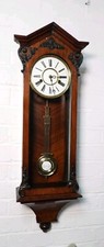 Large Vienna regulator wall clock Early 19thc 