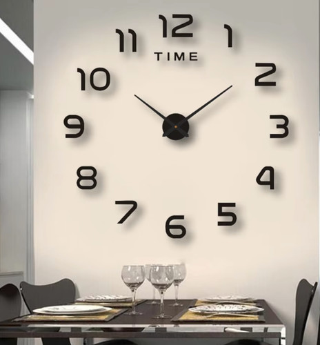Large diy wall clock - clock, giant