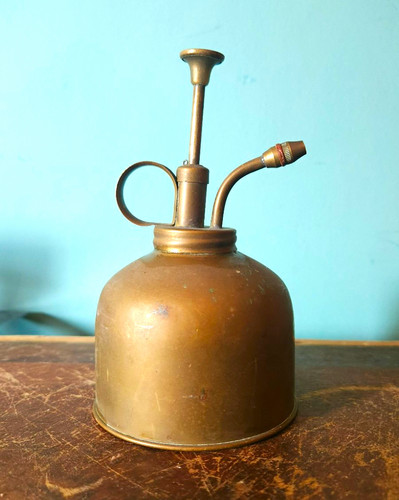 Vintage brass plant mister - vintage,