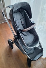 Maxi Cosi Zelia Luxe Pushchair/Pram in Grey Twillic with original Footmuff 