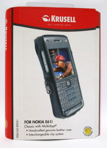 Rare krusell nokia e61i - nokia,