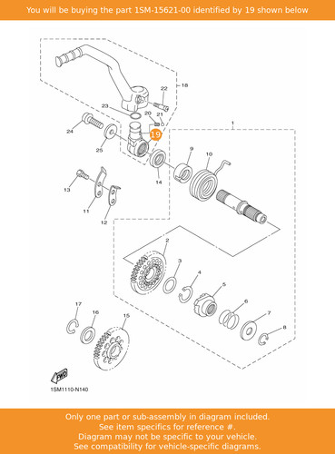 Yamaha boss kick crank - boss,,