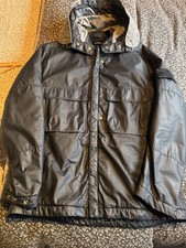 Stone Island Shadow Project Lasers Polyester Hide Jacket 2L Medium Black Rare