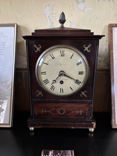 Regency bracket clock - regency, fusee