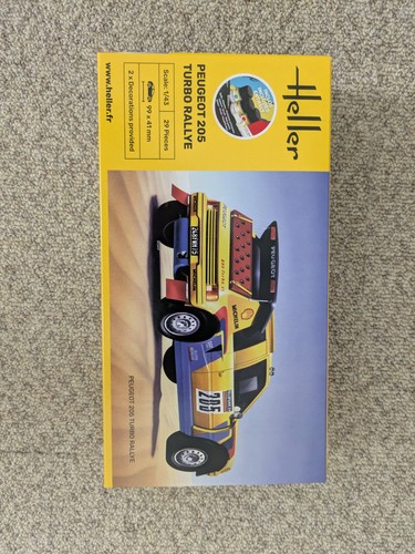 Heller 56189 peugeot 205 turbo - 56189,