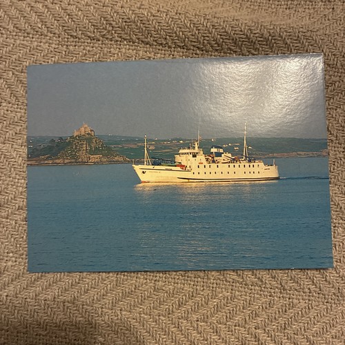 Merchant navy postcard - navy,