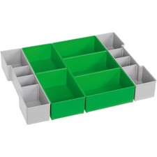 Sortimo LB102 Tray 13-Piece for L-BOXX102 Grey/Green