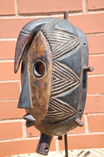 Mossi face mask hawk beak - ,