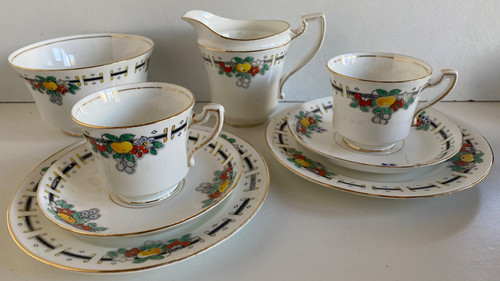 Wetley art deco - deco, set.