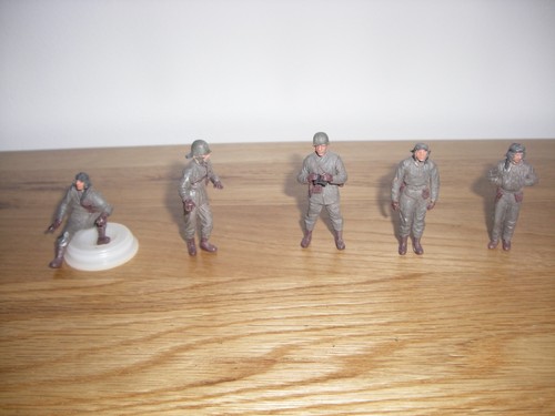 Plastic tank crew - crew,, ww2