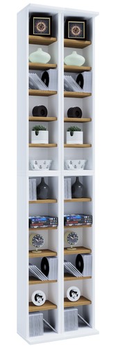 Wood dvd stand shelf - wood, cd