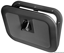 Boat flush inspection hatch - boat,