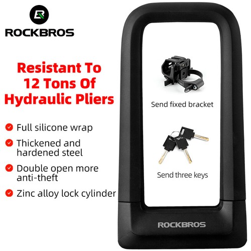 Rockbros mtb bike bicycle lock - mtb,