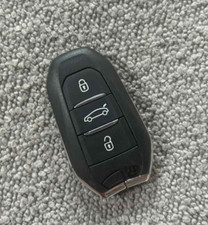 GENUINE PEUGEOT 3 BUTTON REMOTE SMART CAR KEY FOB - FREE DELIVERY