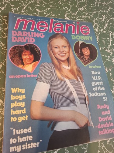 Vintage melanie magazine - vintage,