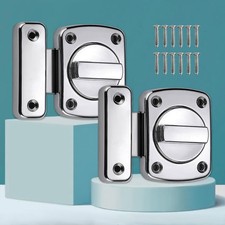 Bathroom stall lock - bathroom, inner