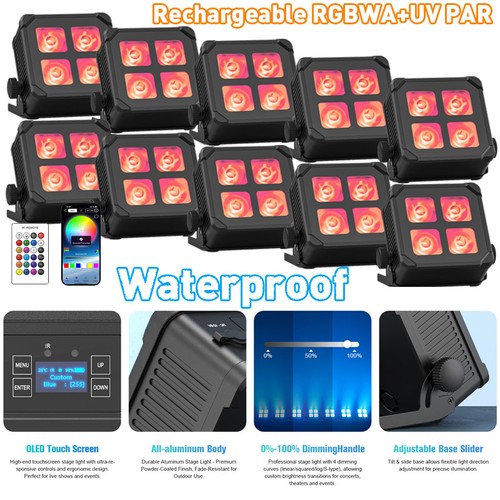 Waterproof rgbwa led - waterproof, par