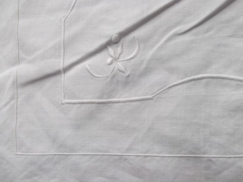 Vtg antique monogram french - vtg,