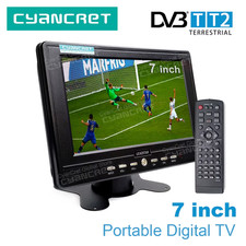 D768 7 Inch Portable TV DVB-T2