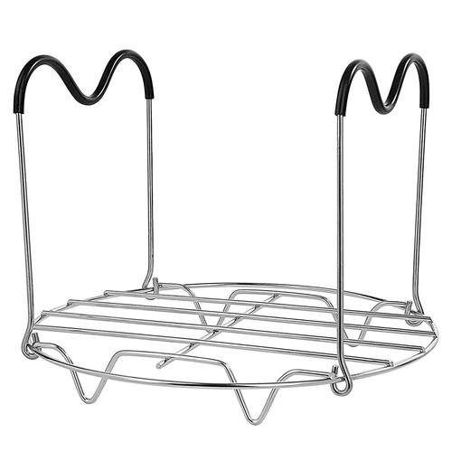 Steamer rack trivet with - steamer,